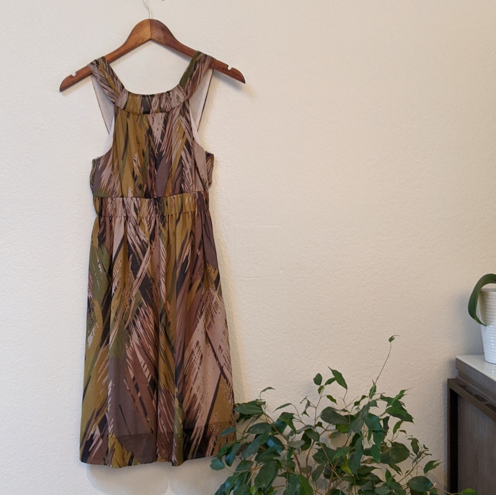 Anthropologie fei silk dress